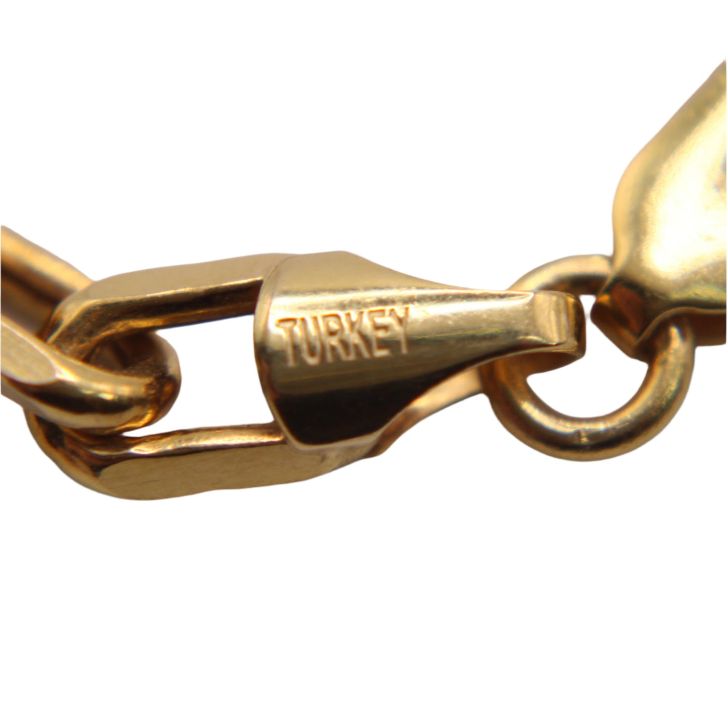 *SOLD* 14kt Yellow Gold Anchor Parisian Cable Link Chain Necklace 20"