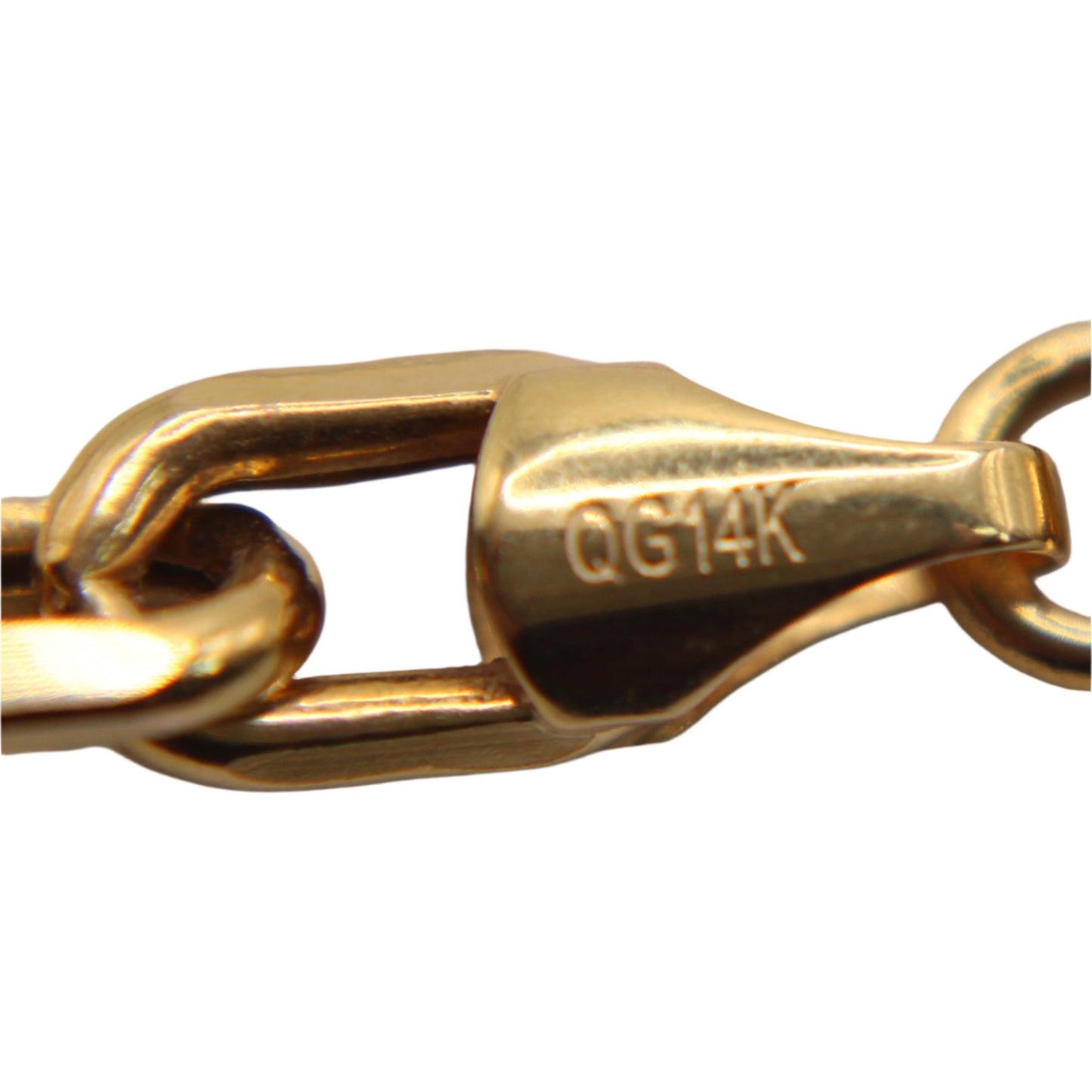 *SOLD* 14kt Yellow Gold Anchor Parisian Cable Link Chain Necklace 20"