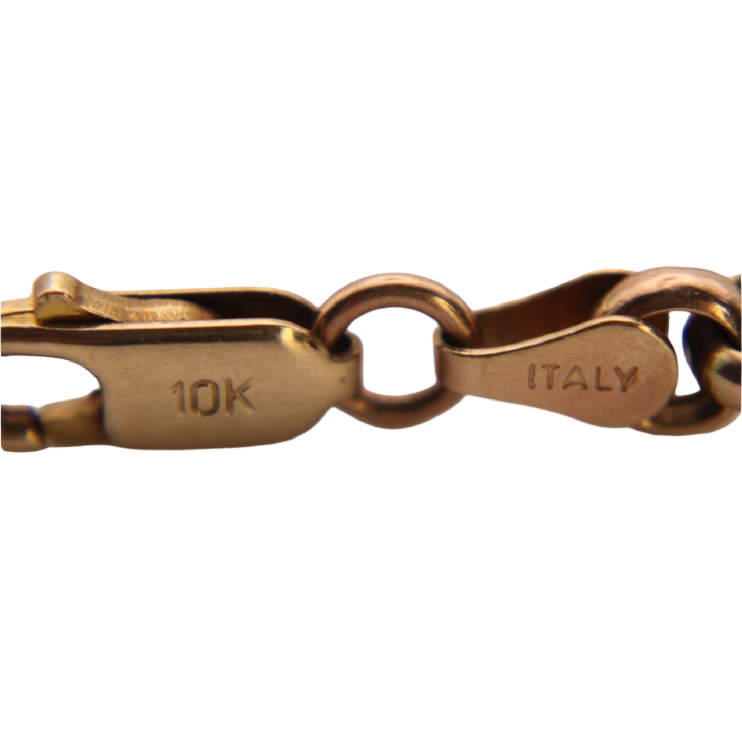 Michael Anthony 10kt Rose Gold Rolo Chain Link Bracelet 6.5"