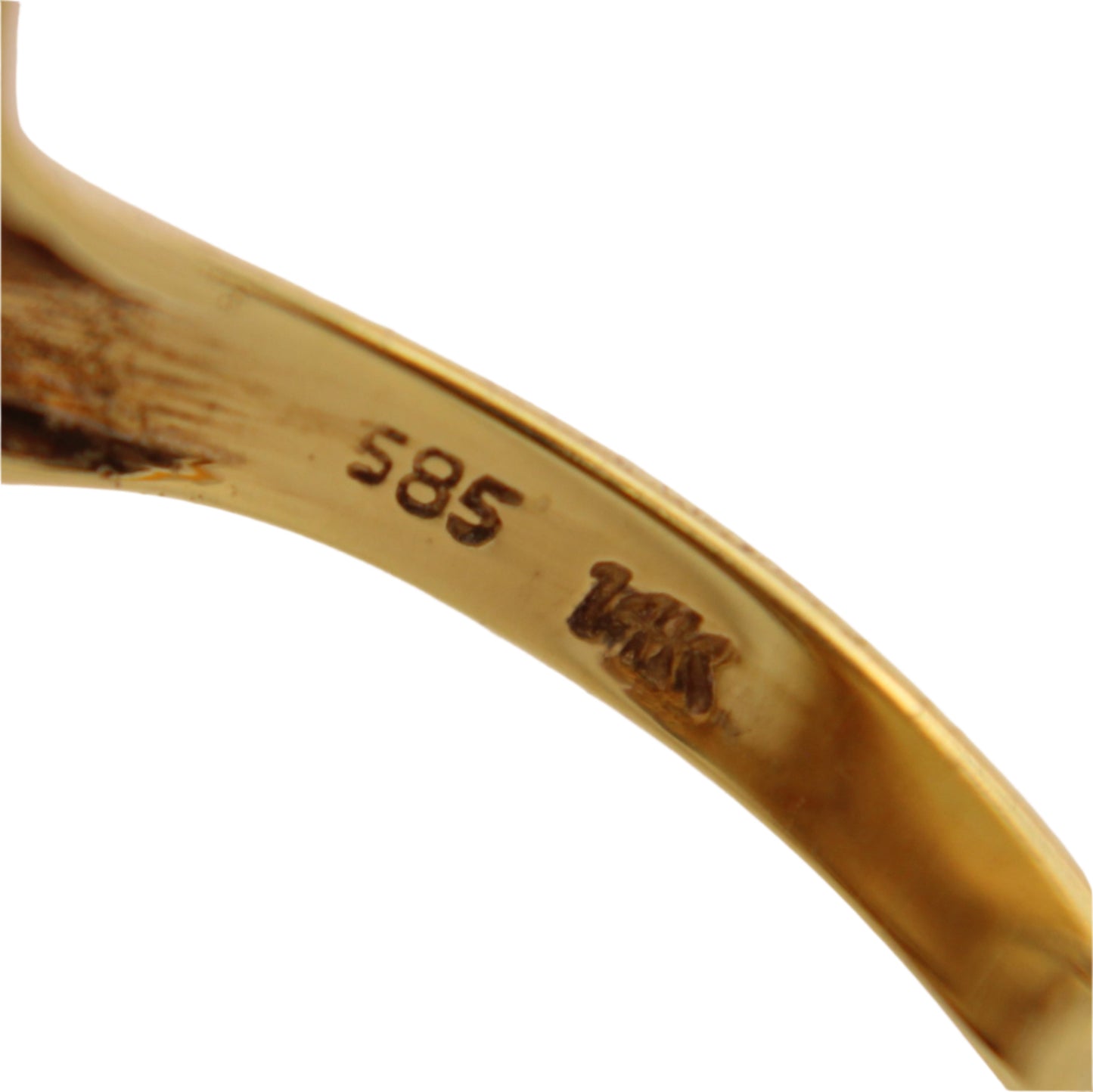*SOLD* Vintage 14kt Yellow White Gold Large Natural Australian Opal Fire Diamond Cocktail Ring