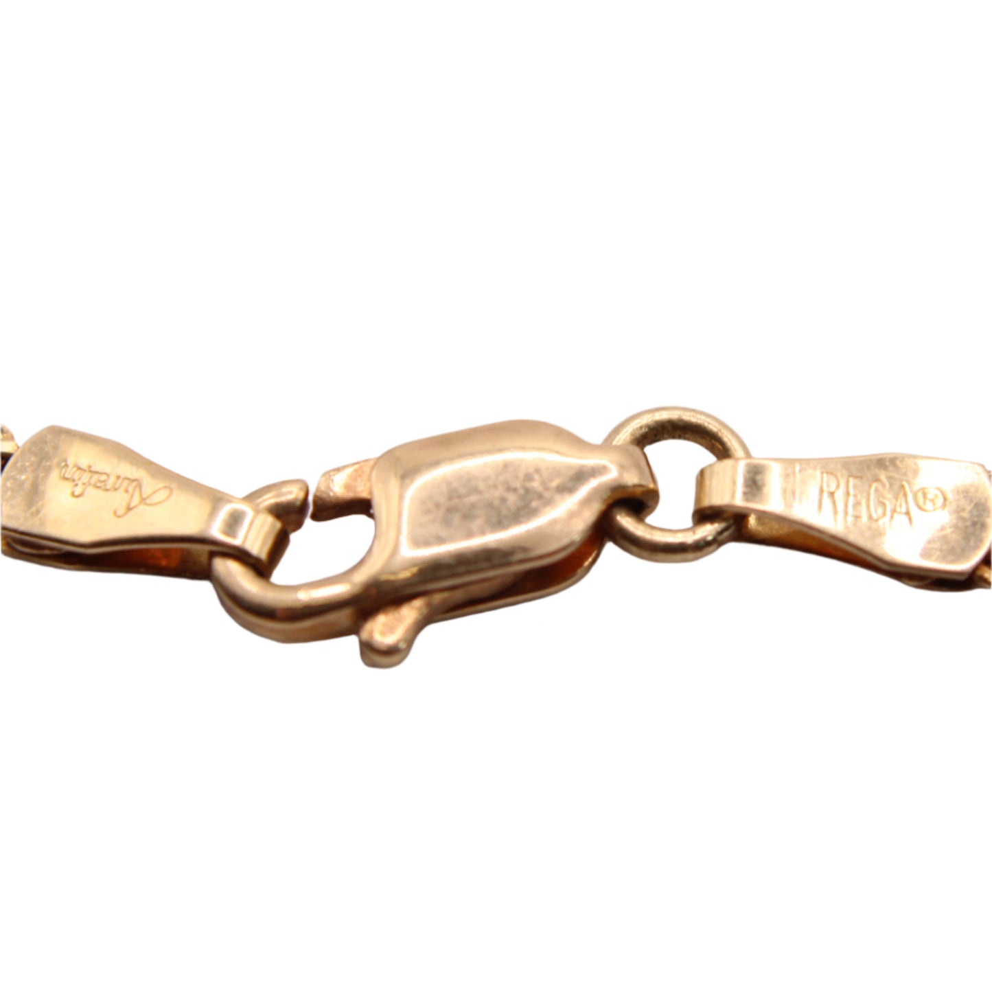 Aurafin 14kt Yellow Gold Kissing Dolphins Statement Collar Necklace 17"