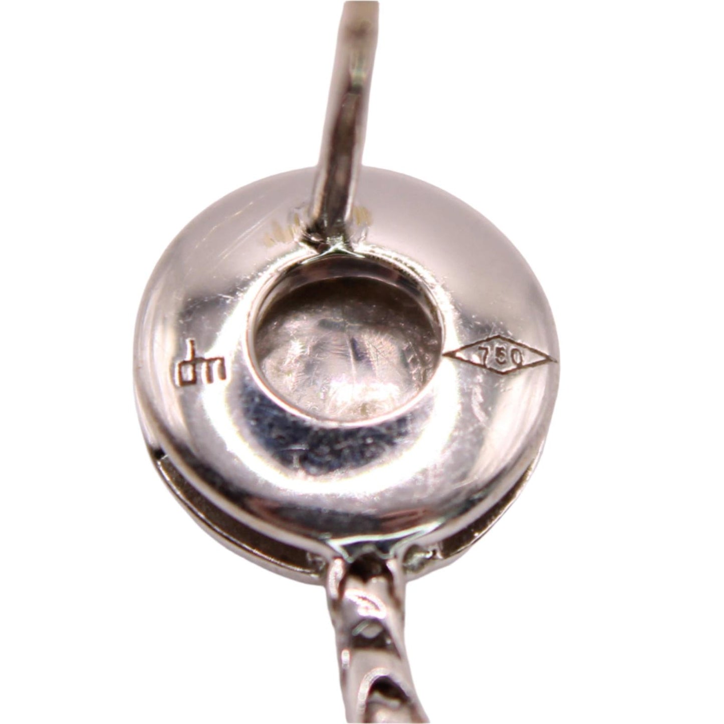 Di Modolo Tempia 18kt White Gold Diamond Dangle Italy Earrings 0.84 cttw