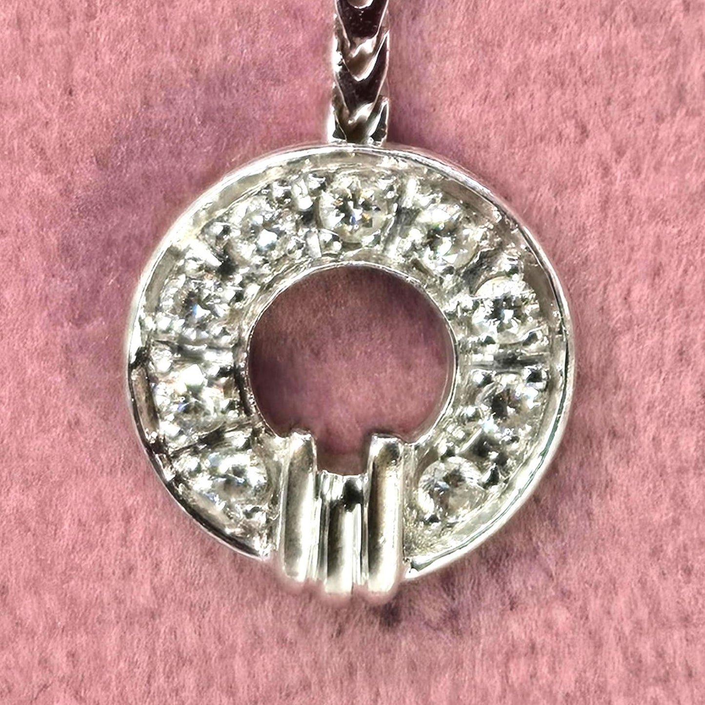 Di Modolo Tempia 18kt White Gold Diamond Dangle Italy Earrings 0.84 cttw