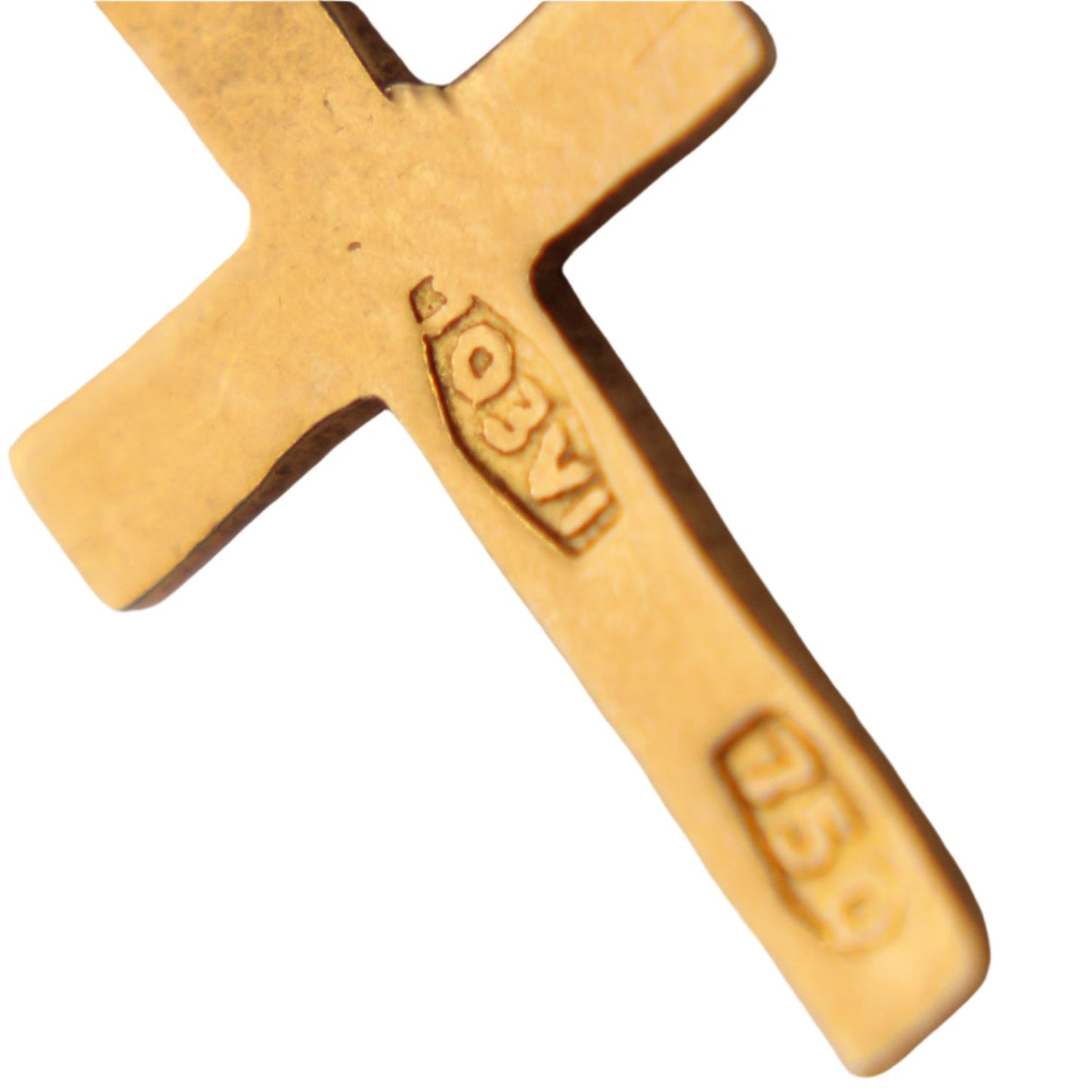 *SOLD* 18kt Yellow Gold Faith Hope Love Heart Cross Anchor Triad Charm Bundle Pendant