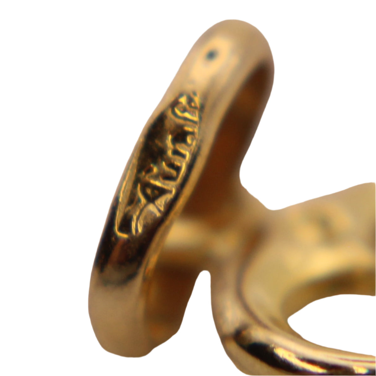 *SOLD* Aurafin 14kt Yellow Gold Mini Open Door Key Charm Pendant