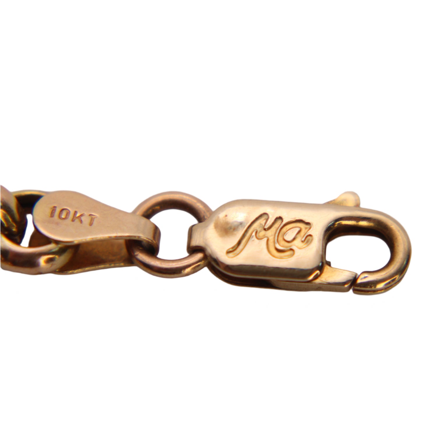 Michael Anthony 10kt Rose Gold Rolo Chain Link Bracelet 6.5"