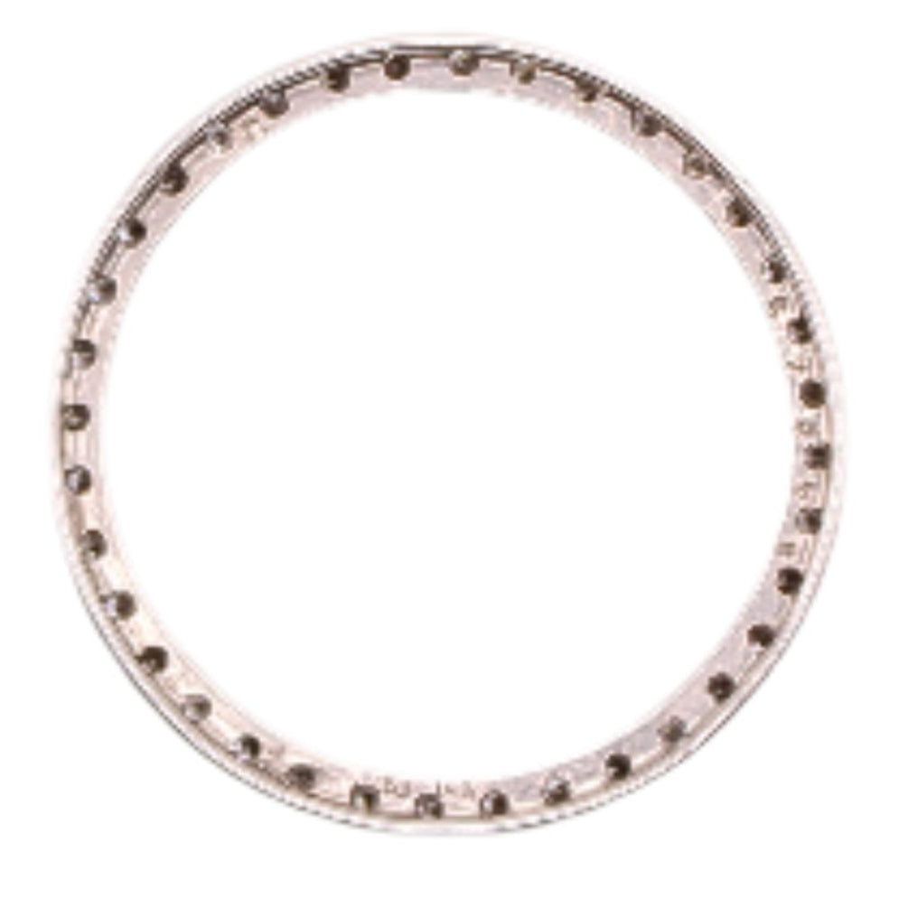 Alwand Vahan 14kt White Gold Diamond 0.50CT Eternity Circle Pendant