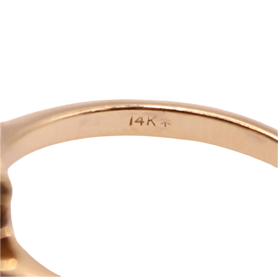 14kt Yellow Gold Oval Swiss Blue Topaz Cocktail Ring