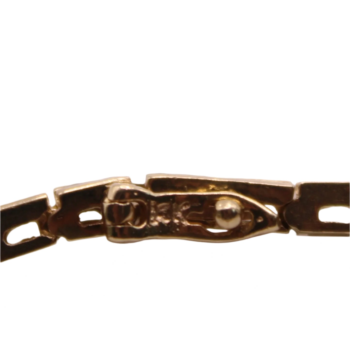 *SOLD* Vintage 14kt Yellow Gold Diamond 1.5CT Channel Set Tennis Link Bracelet