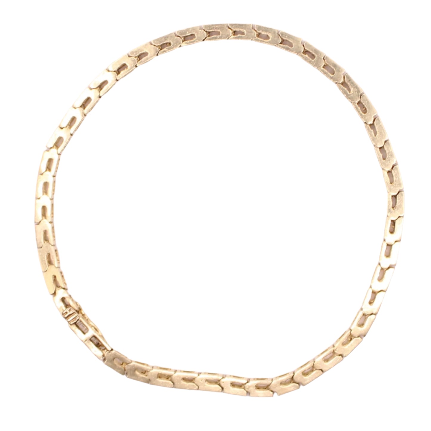 *SOLD* Vintage 14kt Yellow Gold Diamond 1.5CT Channel Set Tennis Link Bracelet