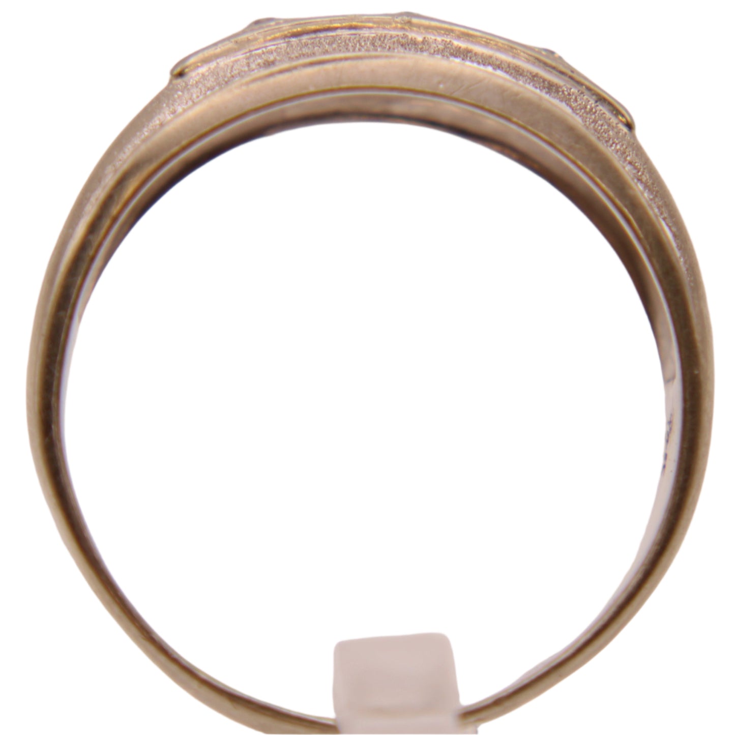 Antique 14kt White Gold Diamond Art Deco Wedding Engagement Band Ring