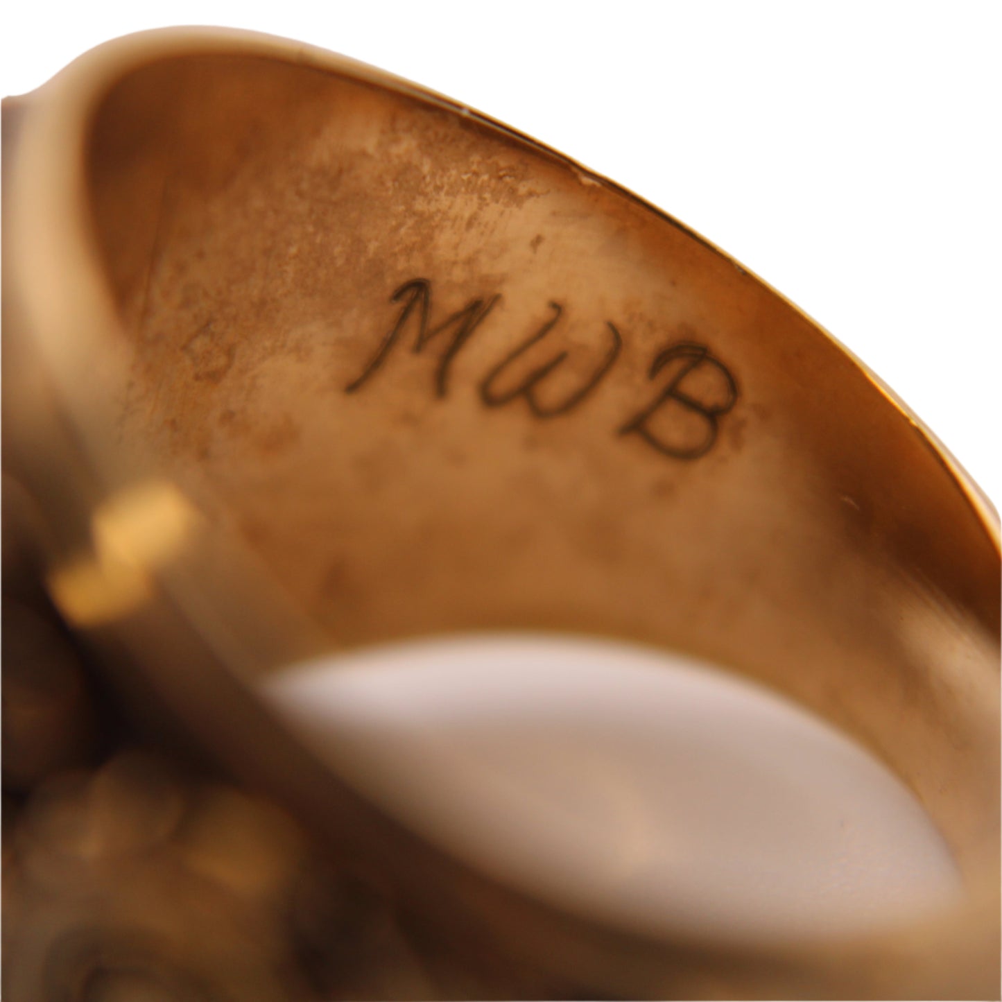 Vintage 10kt Yellow Gold 1969 Branson High School Pirates Loyalty Honesty Class Ring