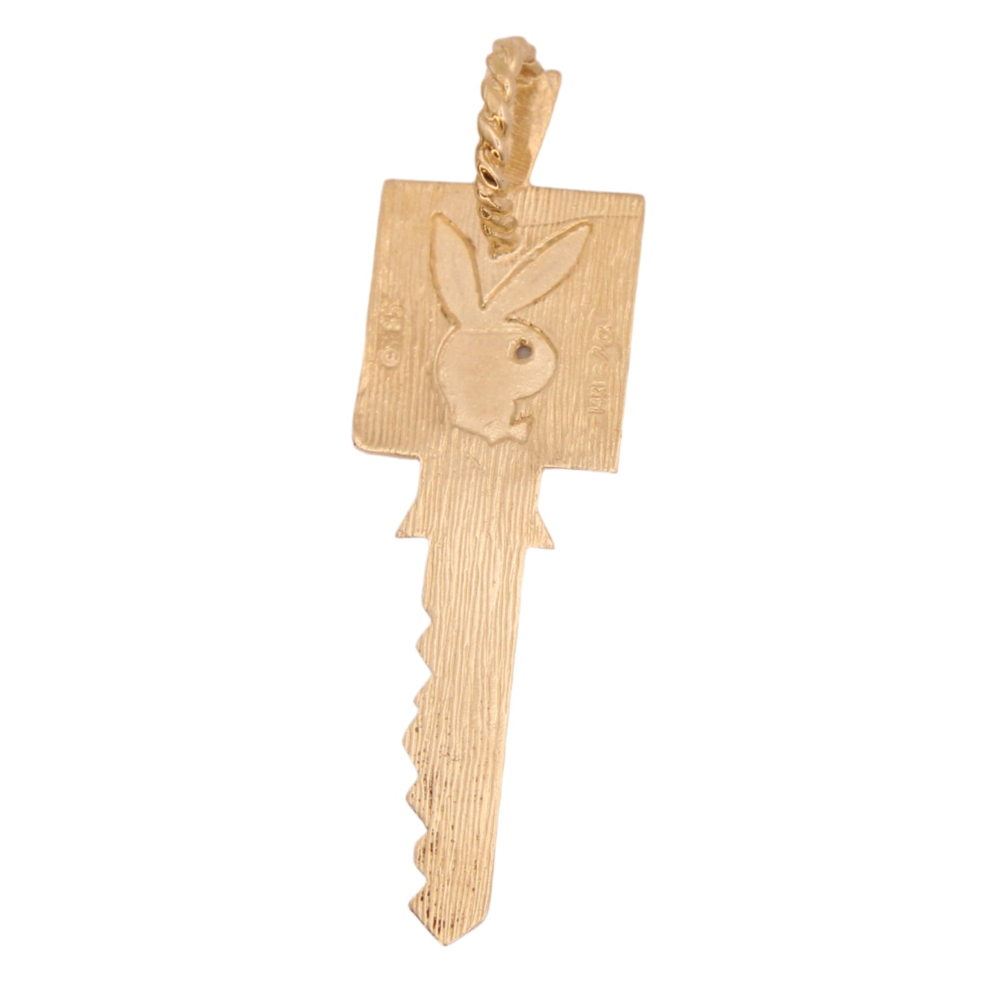 Michael Anthony 14kt Yellow Gold 1985 Playboy Mansion House Key Pendant